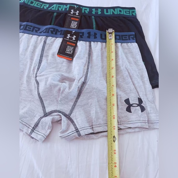 Men 2-Pack Under Armour UA Charged Cotton Boxerjock Underwear XXL - Picture 3 of 7